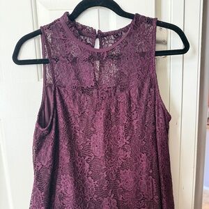 Fortune & Ivy lace tank